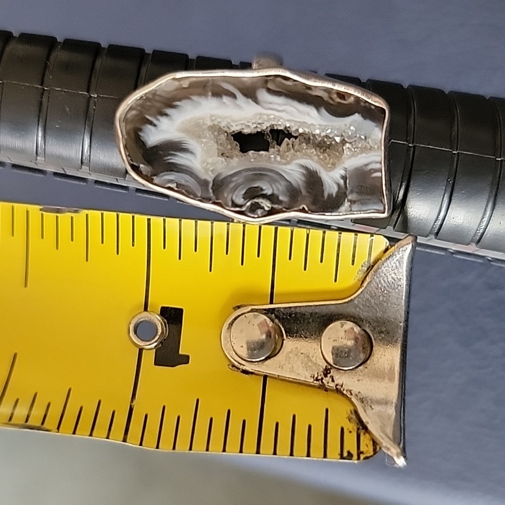 Geode Ring, Sterling Silver - image 4